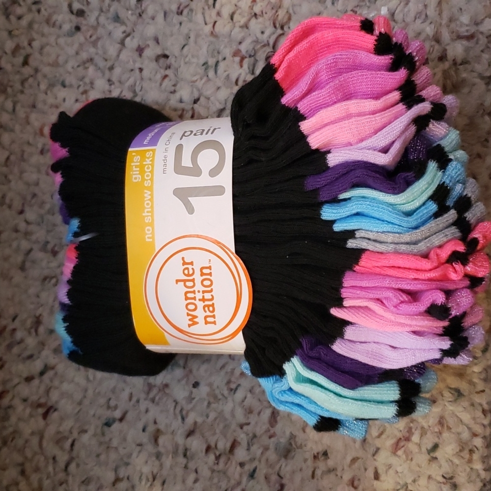 Girls No Show Sock